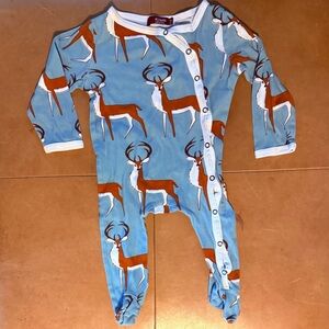❤️$10 FLASH SALE❤️ Milkbarn Footie 9-12M
